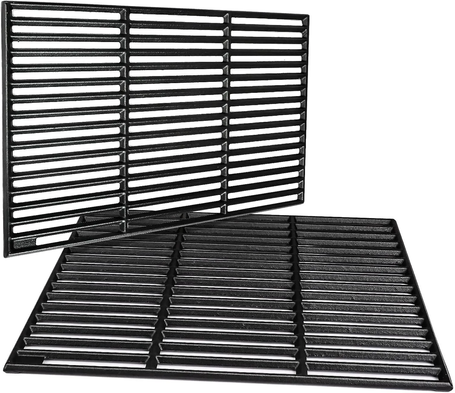 GRISUN Grill Grates for Masterbuilt Gravity Series 1050 Grills, Heavy Duty Cast Iron Grill Grids for Masterbuilt 1050 Digital Charcoal Grill   Smoker, 2 PCS