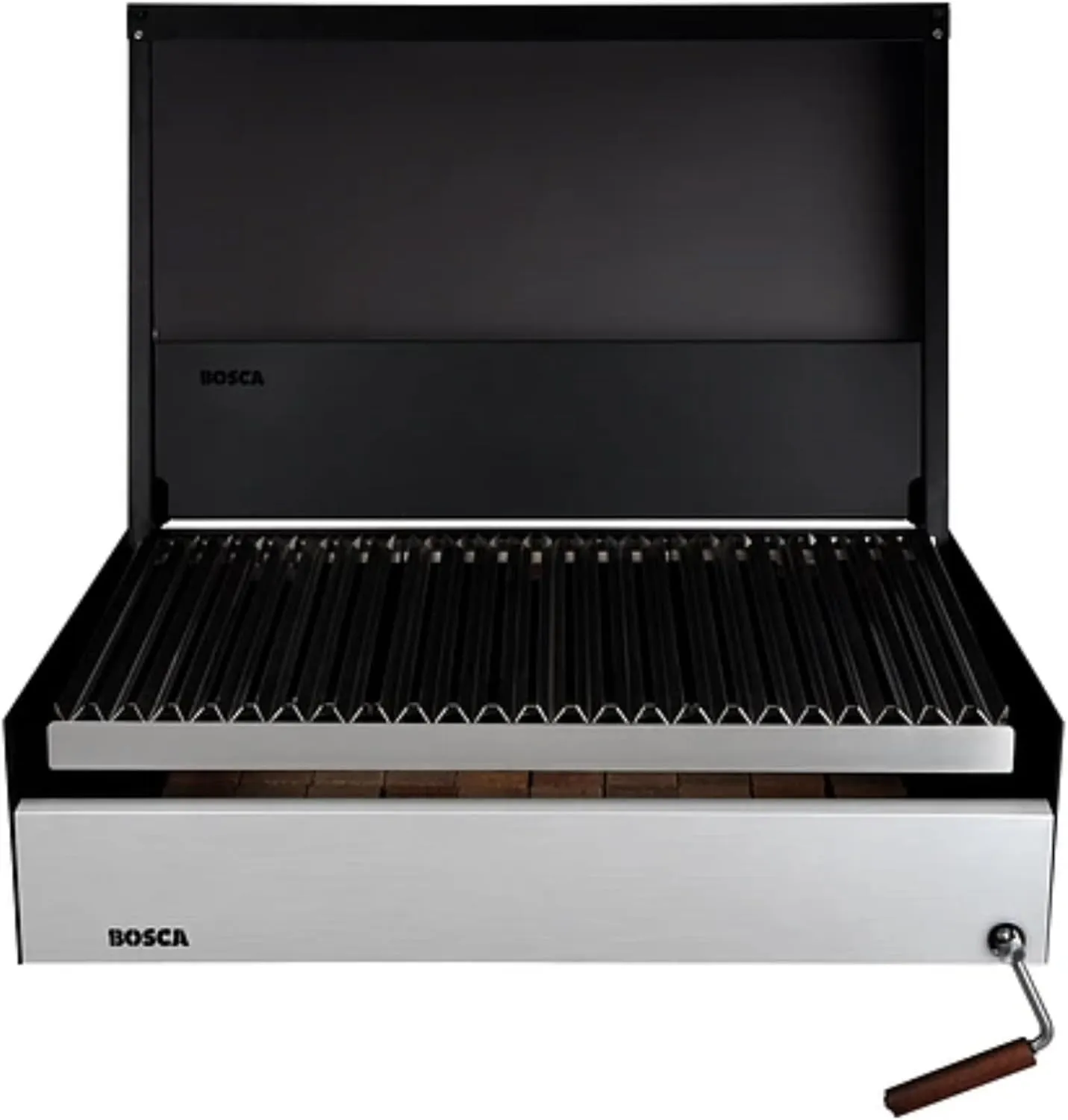 GW STORE - Block 750 30 Inch Built-In Charcoal Grill | Barbecue Grill Perfect To Adapt To Spaces | Elegant Design, A  Stainless Steel Front, Refractory Brick Base