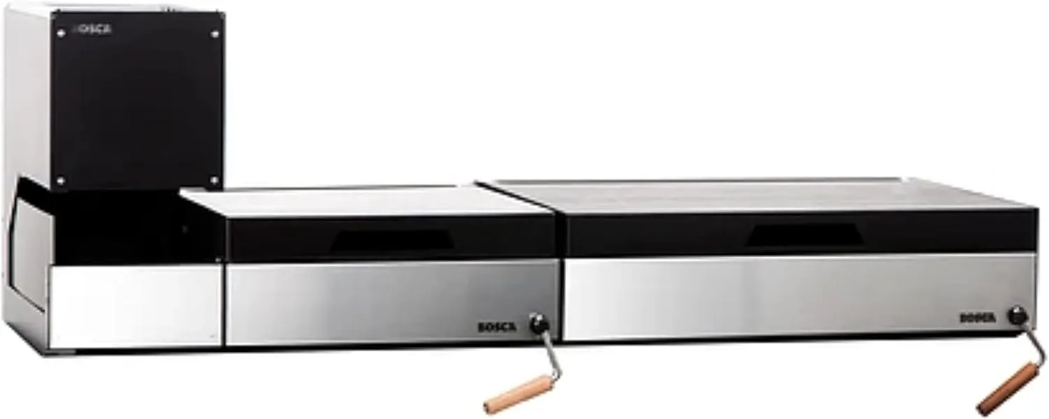 GW Store - Pack Block 500 20"   Block 500 20" Built-in Charcoal Grill | Barbecue Grill Perfect To Adapt To Spaces | Elegant Design, A  Stainless Steel Front, Refractory Brick Base (Wood Brazier 250   Block 500   Block 750)