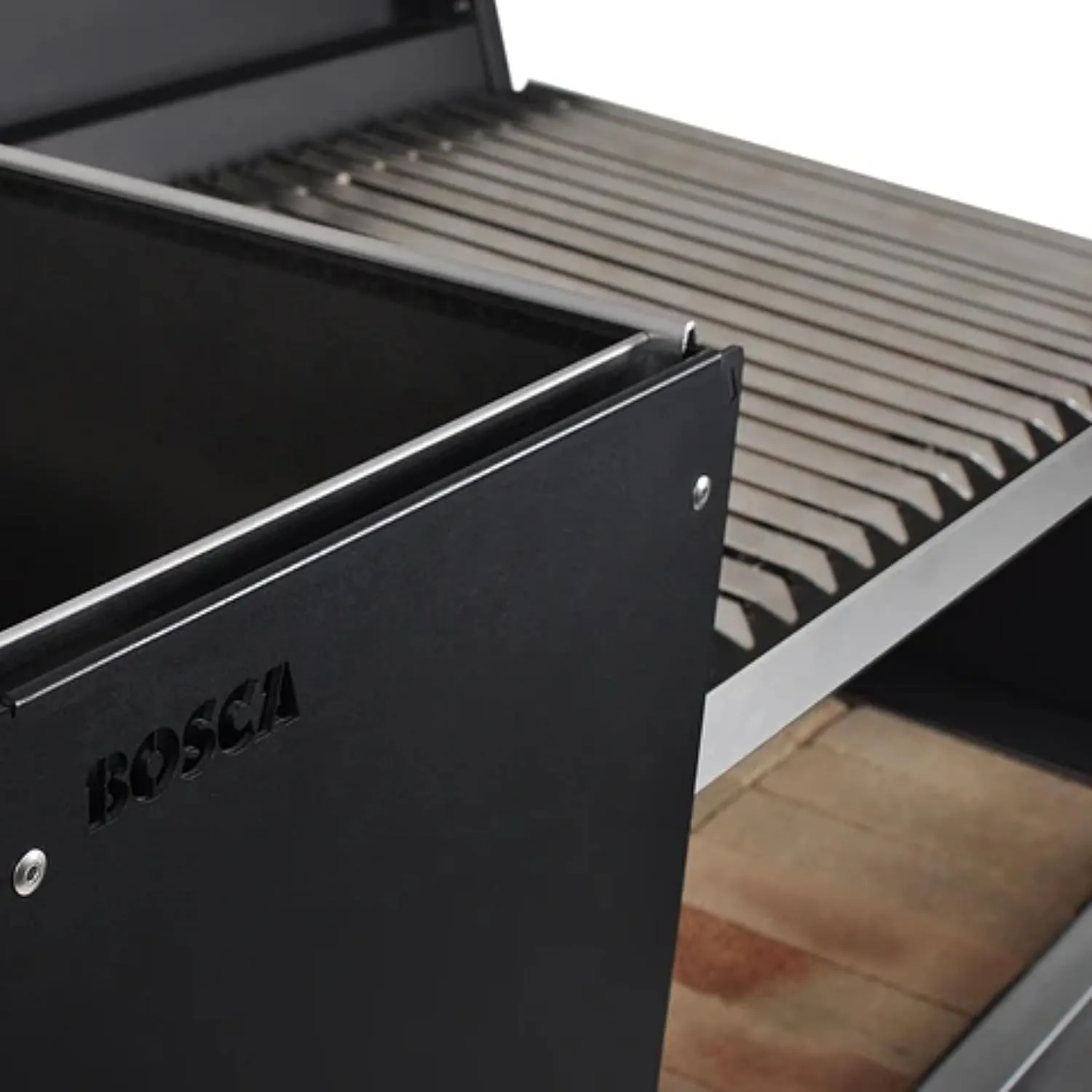 GW Store - Pack Block 500 20"   Block 500 20" Built-in Charcoal Grill | Barbecue Grill Perfect To Adapt To Spaces | Elegant Design, A  Stainless Steel Front, Refractory Brick Base (Wood Brazier 250   Block 500   Block 750)