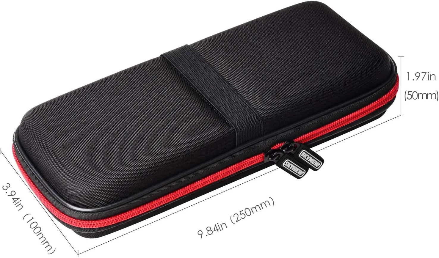 Hard Travel Case Fit for RAVPower 26800/20100/20000mAh, Anker Power Core 26800mAh/PowerCore  26800mAh, Dulla M50000 Power Bank 12000mAh, ROMOSS 30000mAh, Lab599 Tx500 Radio (Large Black)