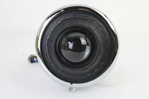 HARLEY 5-1/2 inch Fish Eye Headlamp Chrome fits 0-  Custom, application