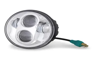 HARLEY Cyron Urban 5-3/4 inch LED Headlamp Unit Chrome fits 1971-1984 FX,   1965-UP XL,   1984-UP FXST,   1984-1994 FXR,   1991-2017 FXD,