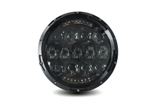 HARLEY Cyron Urban 7 inch LED Headlamp Unit Black fits 1984-UP FLT,   1986-2013 FLST,