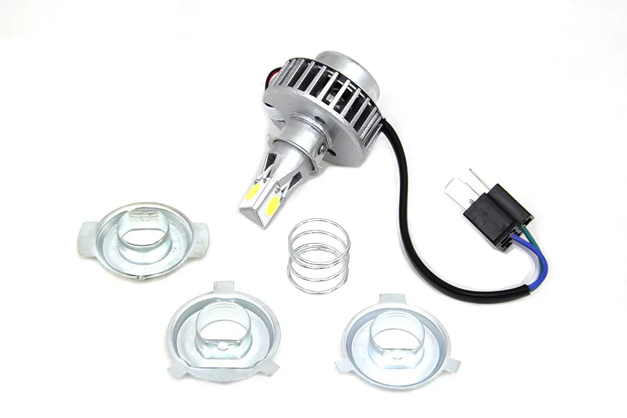 HARLEY White LED H4 Replacement Bulb Kit fits 0-  Custom, Application