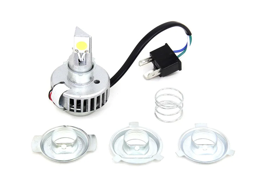 HARLEY White LED H4 Replacement Bulb Kit fits 0-  Custom, Application