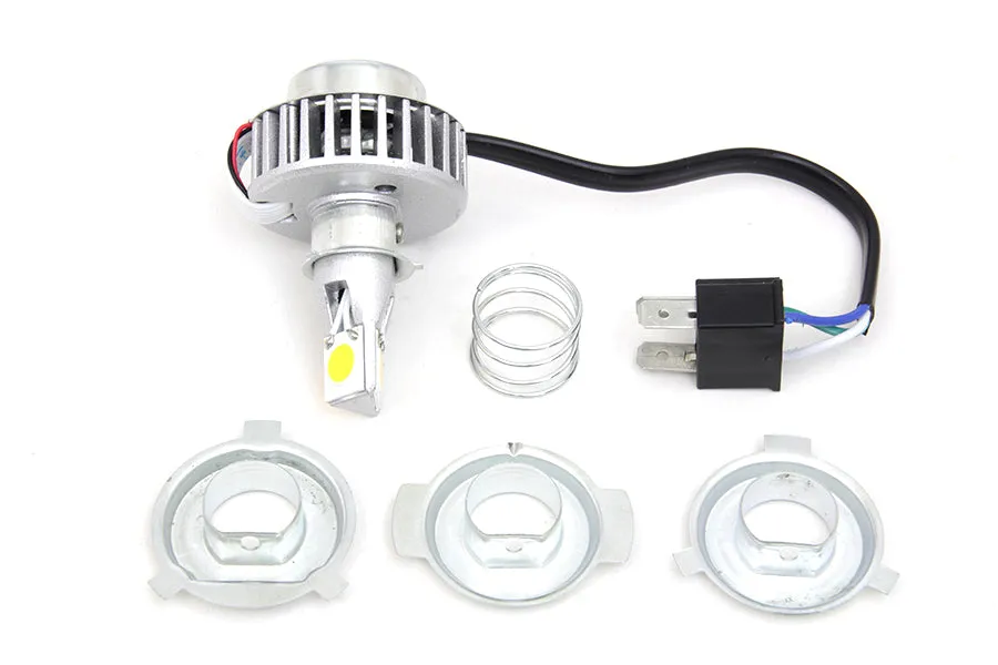 HARLEY Yellow LED H4 Replacement Bulb Kit fits 0-  Custom, Application
