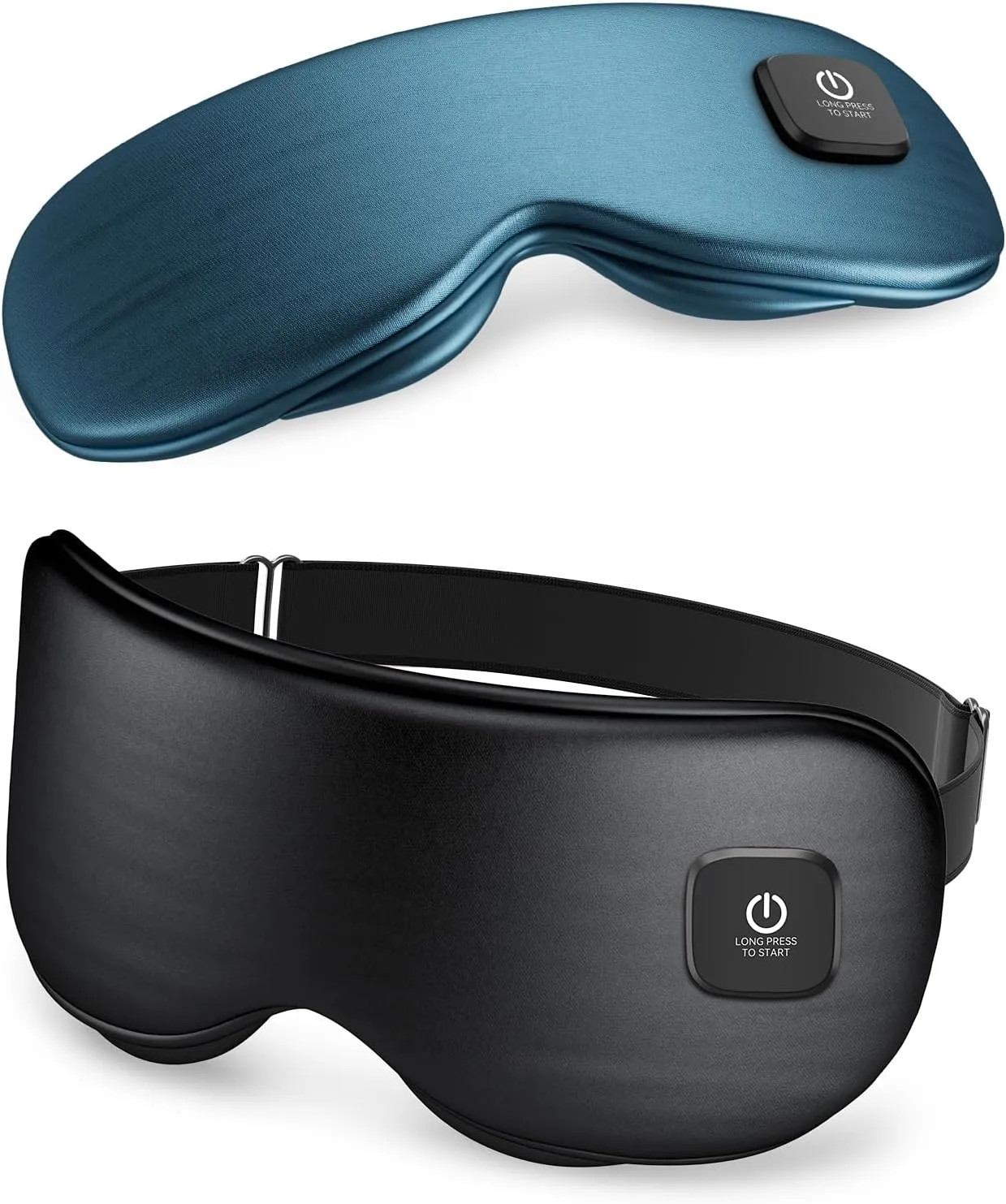 Heated Eye Mask - Cordless Eye Mask for Dry Eyes, Eye Relief, Improved Sleep, Washable Eye Heating pad for Travel and with Replaceable Shell