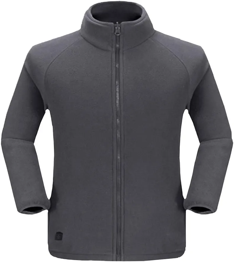 Heated Fleece Jacket, USB Electric Fleece Heating Warming Jacket for Men & Women (No Battery)