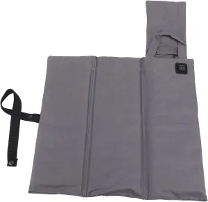 Heated Seat Cushion Portable Comfortable Folded Seat Pad for Indoor Outdoor Use (Grey)