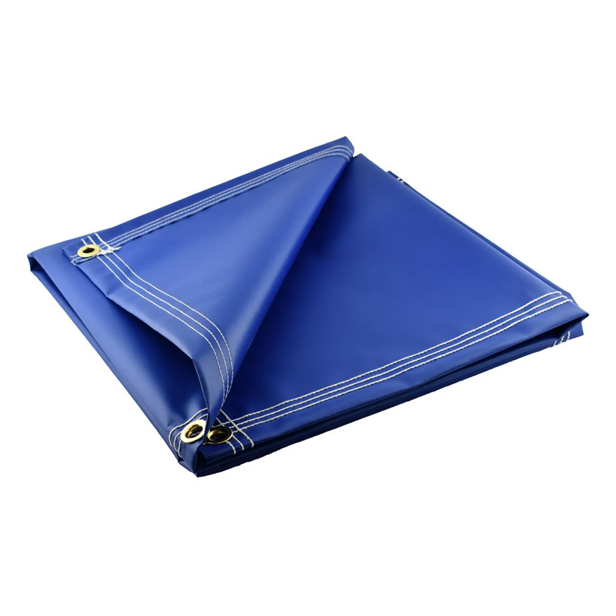Heavy Duty Royal Blue Vinyl Tarps - 18 oz