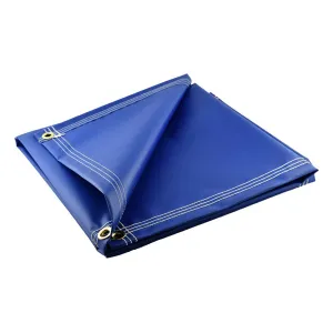 Heavy Duty Royal Blue Vinyl Tarps - 18 oz