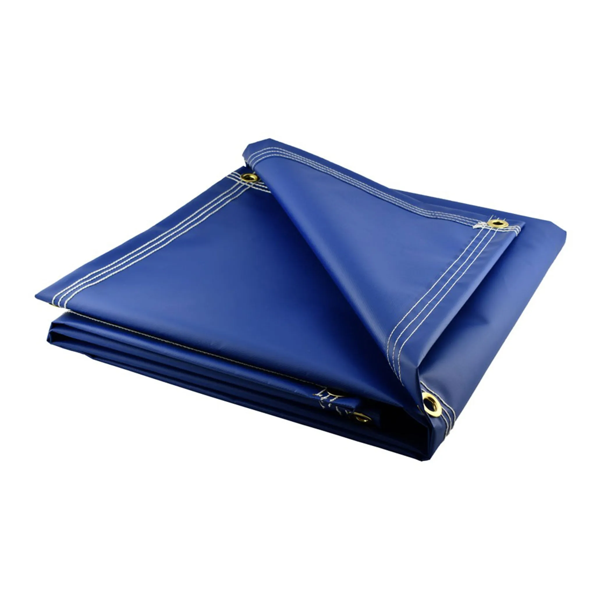 Heavy Duty Royal Blue Vinyl Tarps - 18 oz