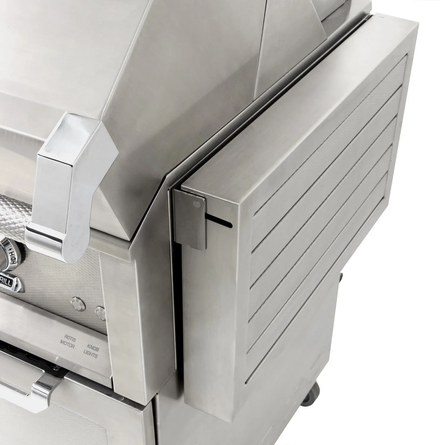 Hestan 42" Tower Cart Double Drawer And Door With Color Options