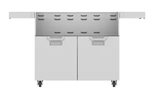 Hestan ECD42BK Aspire Series - 42" Tower Cart W/ Double Doors - Stealth / Black