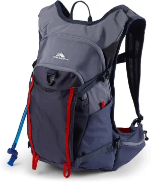 High Sierra Hydrahike 2.0 Hydration Backpack with 2L Water Bladder for Running, Hiking, Camping, or Cycling