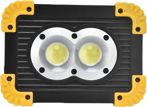 Hilitand Camping Light, Mini Camping Light, Portable Plastic Multifunctional 6 Gears Led Lamp Beads Emergency COB Rechargeable, Electric Camping Lanterns