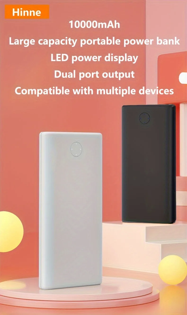 Hinne 10000mAh Portable Power Bank