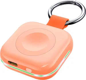 HUOTO Power Bank for Apple Watch 10,1200mAh Battery Pack Magnetic iWatch Charger Portable Travel Quick Wireless Charging with Built in Cable for Apple Watch 10/9/Ultra2/8/Ultra/7/6/Se/5/4/3/2/1