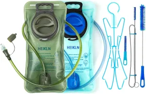 Hydration Bladder 2L-3L,Leak Proof Water Reservoir, BPA Free Military Water Storage Bladder Bag Hydration Pack Replacement Easy Clean for Bicycling Hiking Camping Hunting Running