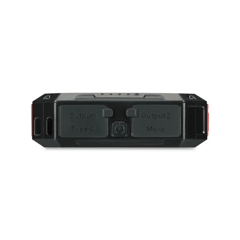 iLive™ Solar Power Bank & Light with Wireless Charger