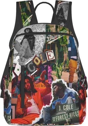 J Musics Cole Backpack Lightweight Backpack Travel Bag Classic Laptop Daypack for Men Women Backpack
