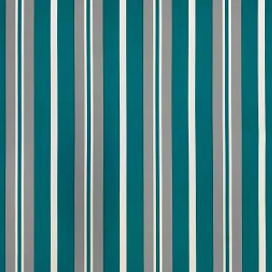 Jade, Grey, Cream Stripe