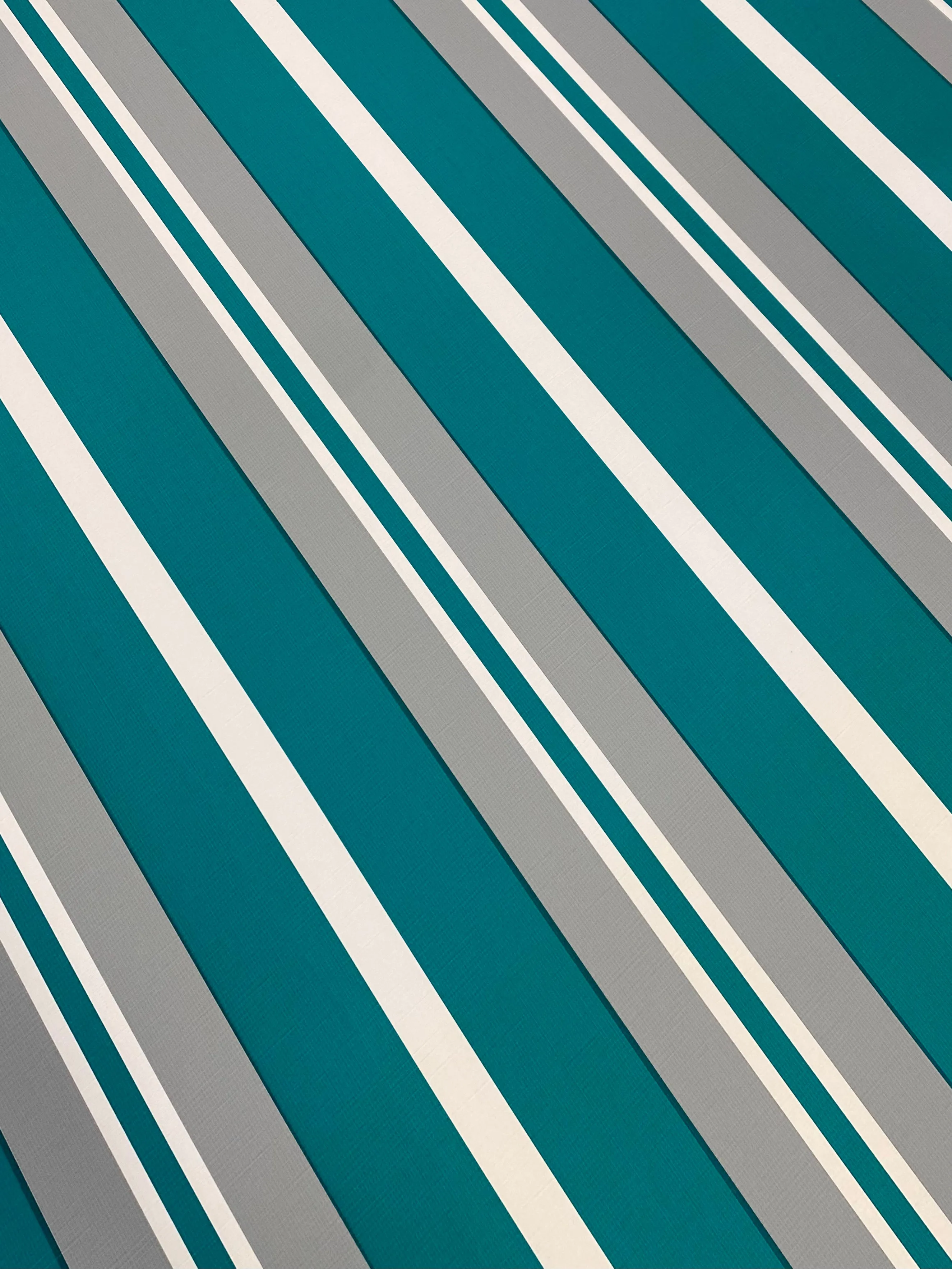 Jade, Grey, Cream Stripe