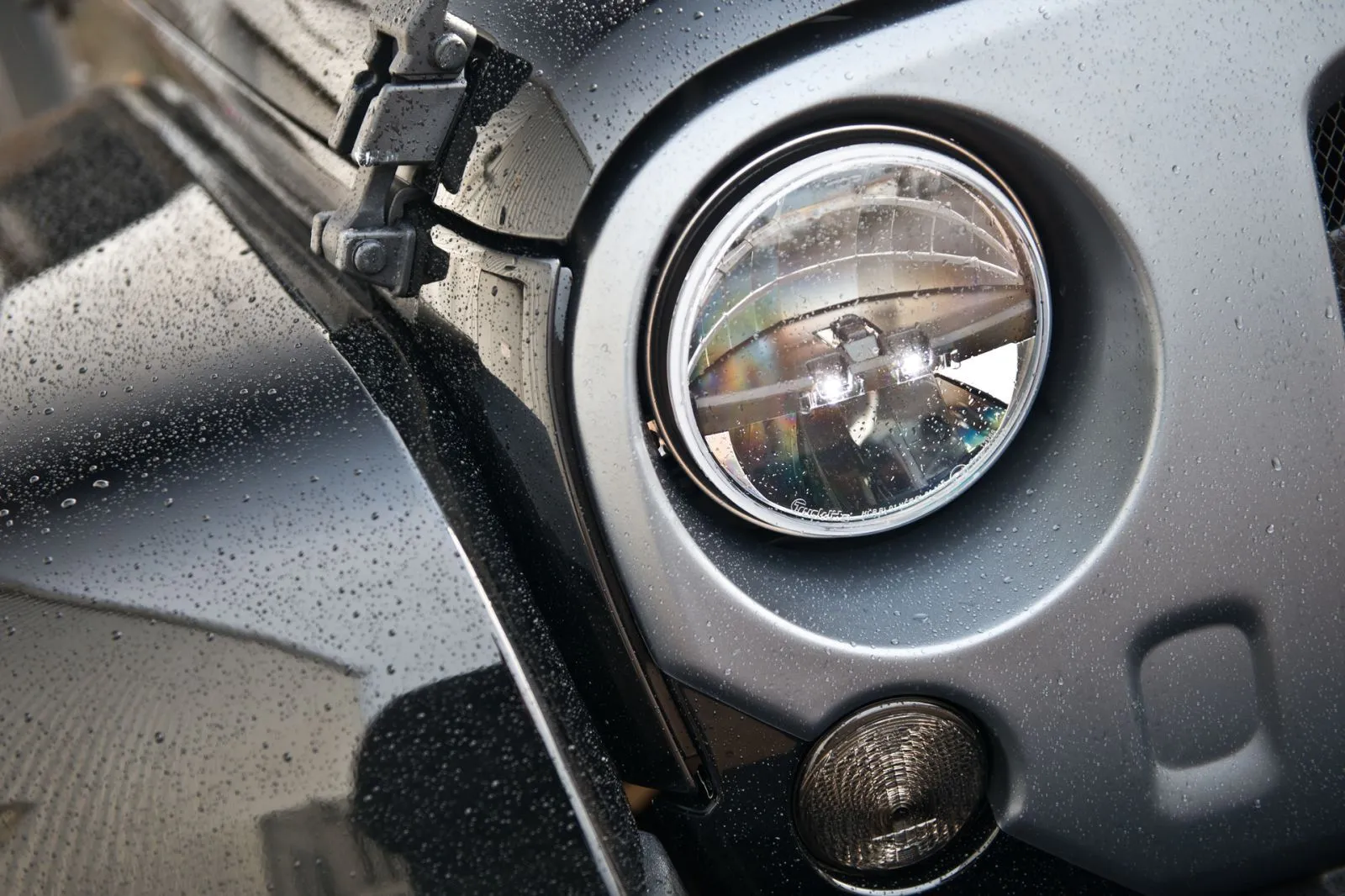 Jeep Wrangler JK (2007-2018) Diamond LED Military Headlamps