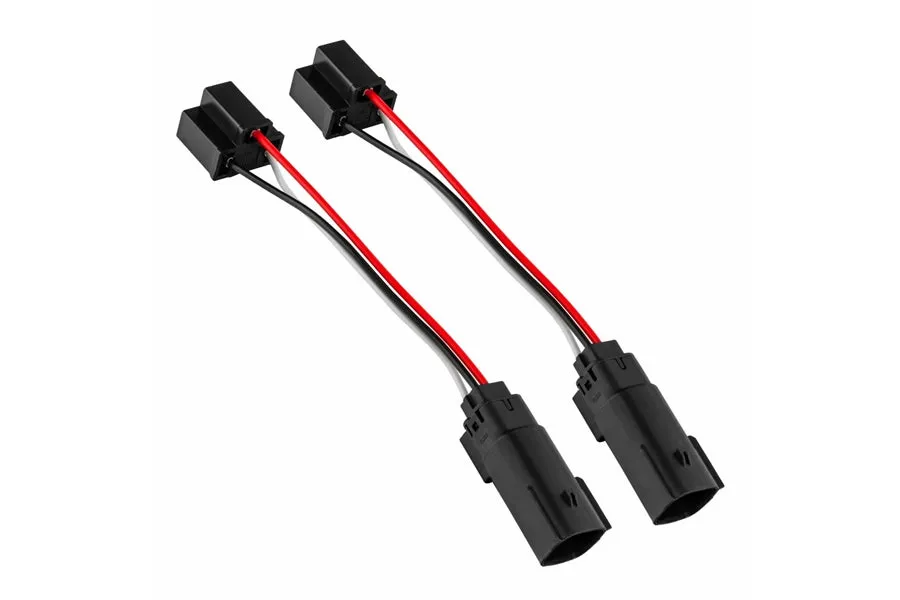 Jeep Wrangler JL Oracle Plug & Play H4 Headlight Wiring Adapter, Pair