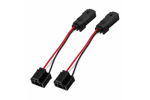 Jeep Wrangler JL Oracle Plug & Play H4 Headlight Wiring Adapter, Pair