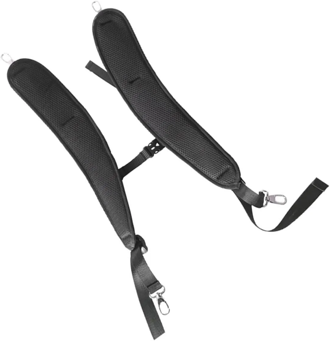 jojofuny Adjustable Backpack Straps Shoulder Pads Neoprene Shoulder Straps for Sports