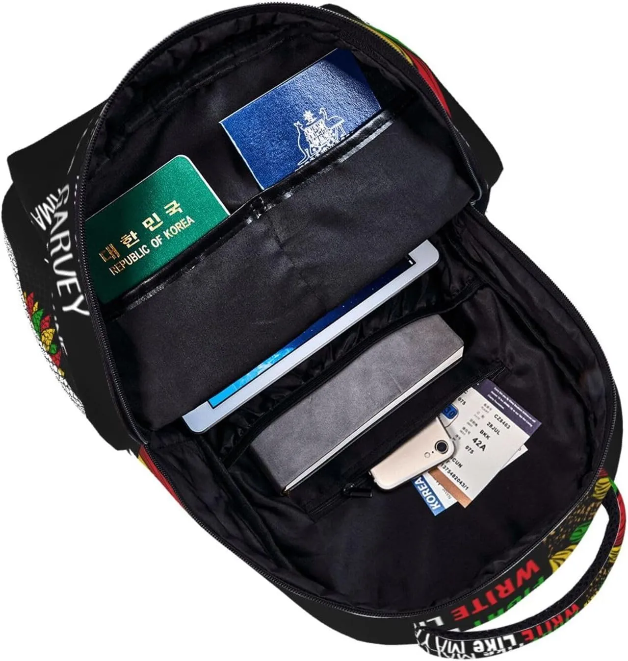 Juneteenth Sunflower Free-ish Black History Month Backpack Lightweight Laptop Backpack Casual Daypack Travel Double Shoulder Bag For Women Men