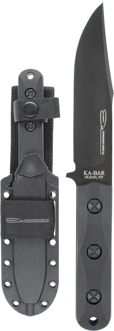 Ka-Bar EK Short Clip Point 5.0625 in Fixed Blade