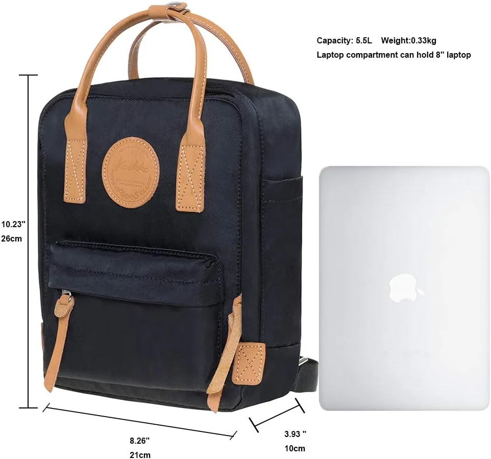 KAUKKO Classic （Mini）Backpack for Everyday,5.5L