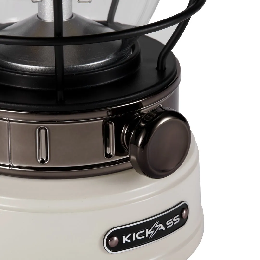KickAss Vintage Camping Lantern - White