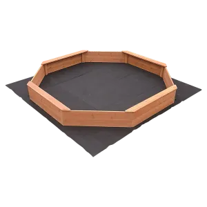 Kids Sand Pit Large Octagonal Wooden Sandpit