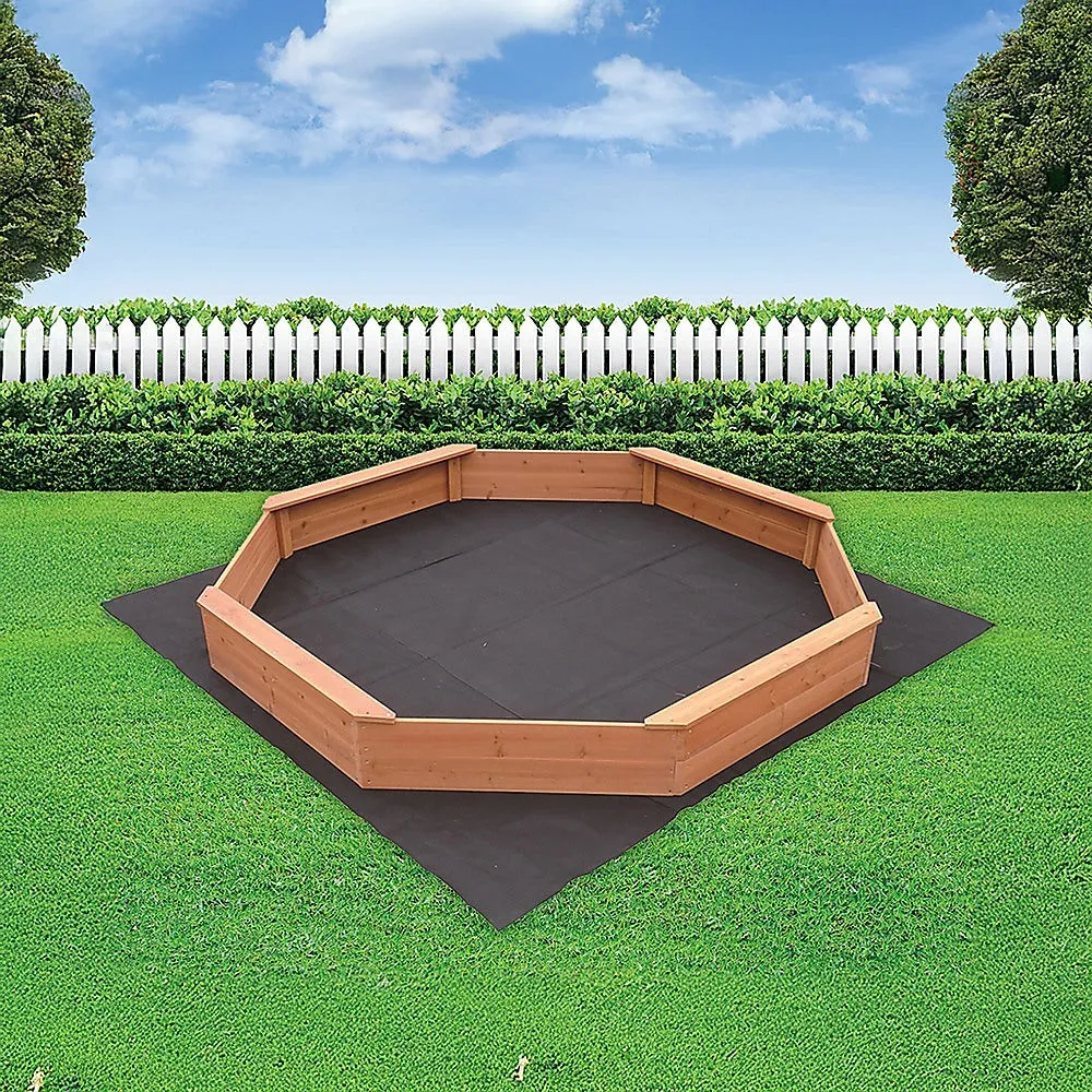 Kids Sand Pit Large Octagonal Wooden Sandpit