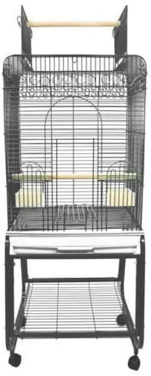 Kings Cages Parrot Bird SLT 102 with New Locks Parakeet Cockatiel and Similar Color Grey Silver