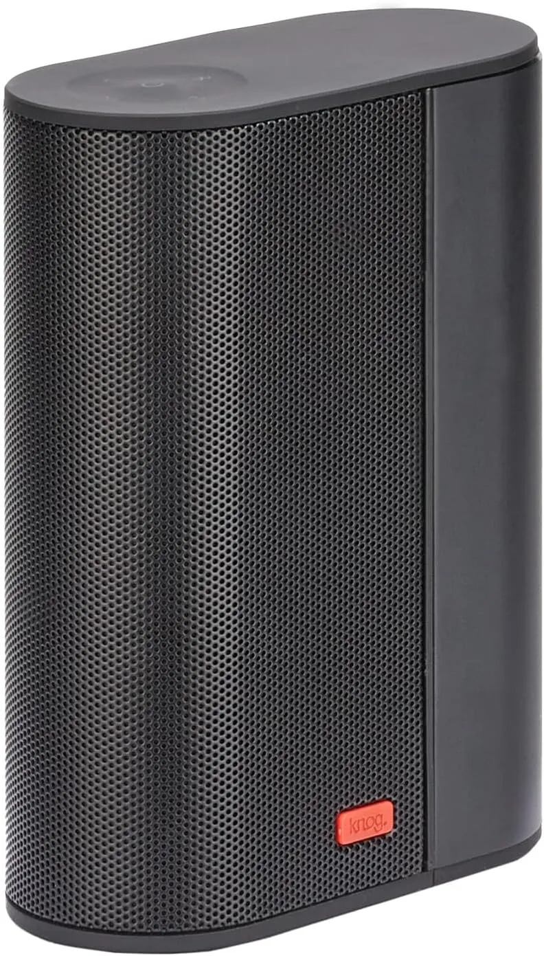 KNOG PWR Sound - Portable Wireless Bluetooth Speaker with Bike Mount | Water Resistant, Compact | Recreational Outdoor Music Stereo for Camping and Bicycle Accessories (Battery Not Included)