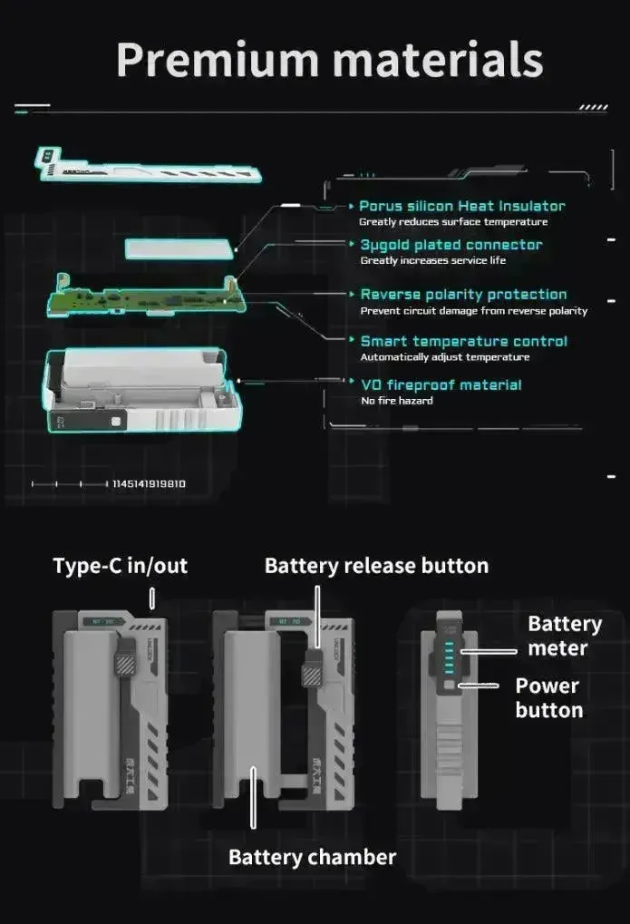 Kodai BT-20 Rechargeable Battery Power Bank