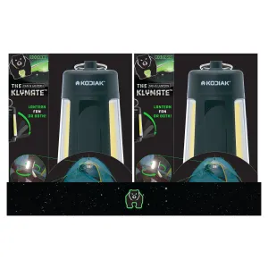 Kodiak Klymate Rechargeable Combination Fan Lantern