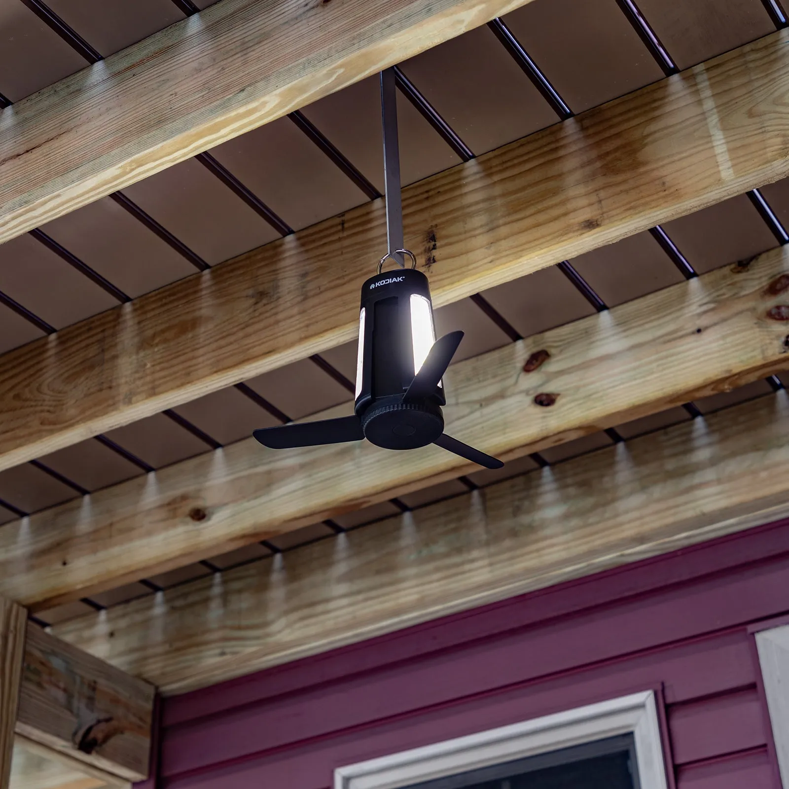 Kodiak Klymate Rechargeable Combination Fan Lantern
