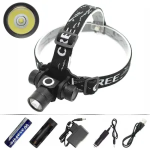 L2 LED Headlight White Light Head Lamp Mini Flashlight 18650 Battery Headlamp For Running Fishing Hunting LED Light Headlamp