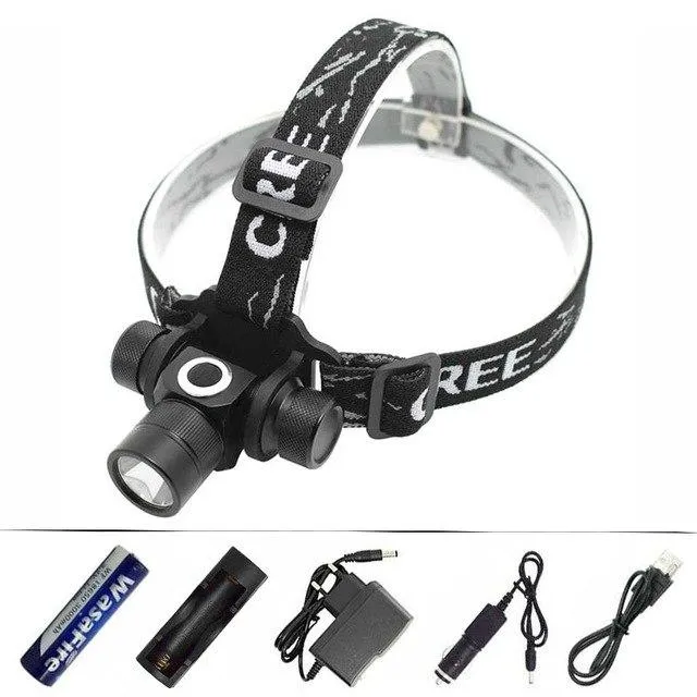 L2 LED Headlight White Light Head Lamp Mini Flashlight 18650 Battery Headlamp For Running Fishing Hunting LED Light Headlamp