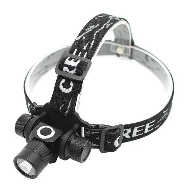 L2 LED Headlight White Light Head Lamp Mini Flashlight 18650 Battery Headlamp For Running Fishing Hunting LED Light Headlamp