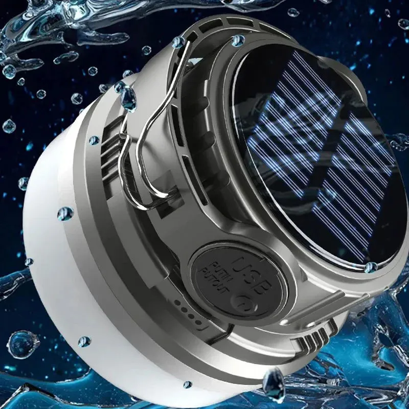 LED Adventure Light: Rechargeable Waterproof Portable