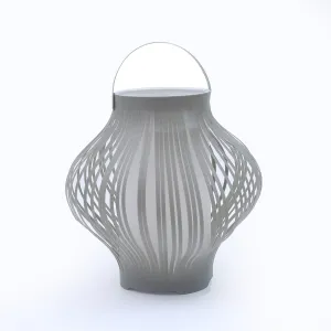 LED Retractable Lantern - Grey