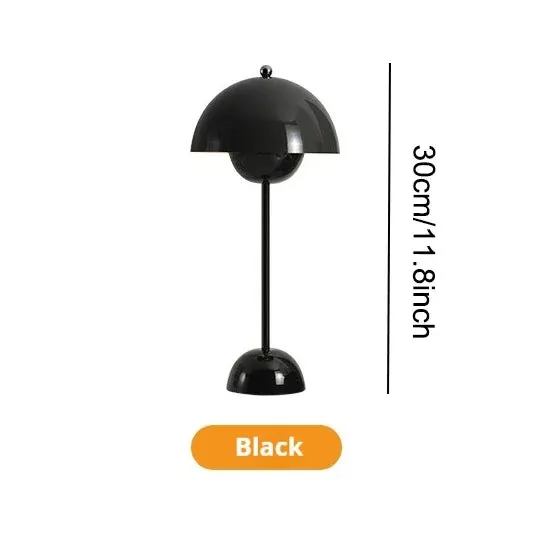 LED Table Lamp Touch Dimmable, USB Rechargeable Modern Lantern for Room Decor