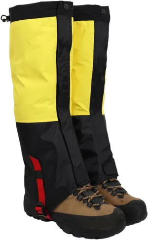 Leg Gaiters,Breathable Snake Gaiters Boots,Adjustable Lightweight Shoes Gaiters,Perfect for Snow Trail Running Hiking Walking Mountain Climbing(Size:XS~L)